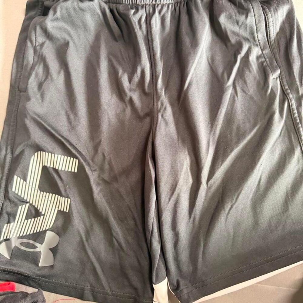 Under-armour Black and Grey Shorts